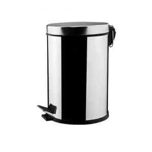 Paslanmaz Pedallı Çöp Kovasi 5 lt