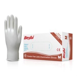 Beybi Lateks Muayene Eldiveni Pudrasız